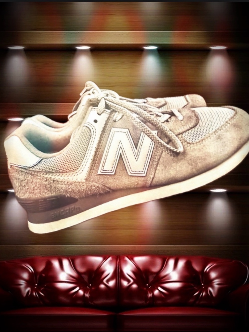 New Balance 574 Core Nimbus cloud w/ nb white Sneakers